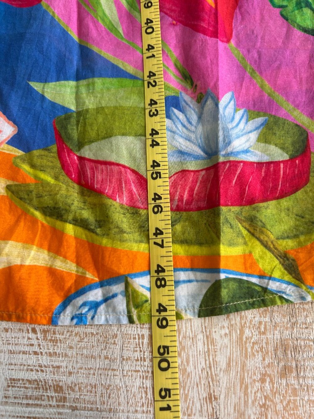 Farm Rio Multicolor Summer Picnic Midi Dress Size Medium NWT - Picture 5 of 12